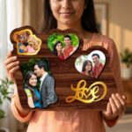 Personalized Sublimation Wood Tile Frame – Custom Printed Photo Frame - Image 2