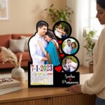 Personalized Wooden Photo Cutout Calendar – Custom Printed Wooden Calendar - Image 4