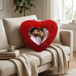 Personalized Photo Fur Cushion – Custom Printed Pillow - Image 3