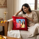 Personalized Photo Fur Cushion – Custom Printed Pillow - Image 5