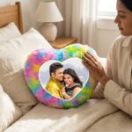 Personalized Photo Rainbow Cushion – Custom Printed Pillow - Image 8