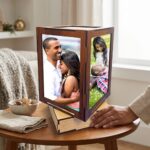 Tapered Rectangular Rotating Photo Lamp