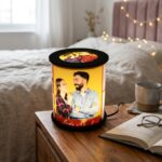 Cylindrical Round Rotating Photo Lamp - Image 3