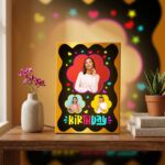 Personalized Double Layer LED Backlit Photo Frame (Birthday Special) – Custom Printed Photo Frame - Image 4