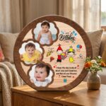 Personalized Sublimation Double Layer Wood Tile Frame (Birthday Special) – Custom Printed Photo Frame - Image 4