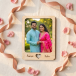Couples Personalized MDF Fridge Magnet