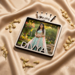 Queen Themed Personalized MDF Fridge Magnet
