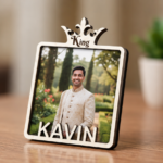 King Themed Personalized MDF Fridge Magnet - Image 3