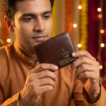 Personalized Men's Leather Wallet with Name - Image 2