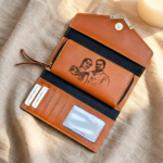 Hidden Photo Engraved Women's Wallet - Image 2