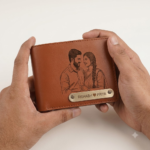 Photo Engraved Men's Wallet - Image 2