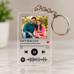 Transparent Spotify Photo Keychain - Image 3
