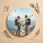 Personalized Acrylic Photo Wall Clock