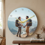 Personalized Acrylic Photo Wall Clock - Image 3