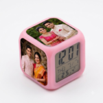 Glowing Photo Cube Alarm Clock - Image 4