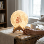 Personalized Photo Moon Lamp - Image 3