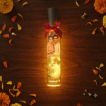 Glowing Birthday Moon & Star Photo Bottle