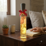 Glowing Birthday Moon & Star Photo Bottle - Image 3