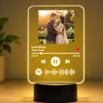 Personalized Spotify Acrylic LED Table Lamp