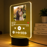Personalized Spotify Acrylic LED Table Lamp - Image 3